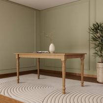 Mesa de Jantar Rubi 1,60 Madeira Pinus Freijó - Finestra Mesa de Jantar Rubi 1,60 Madeira Pinus Freijó - Finestra