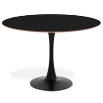 Mesa de Jantar Saarinen Basic MDF 110cm Preta