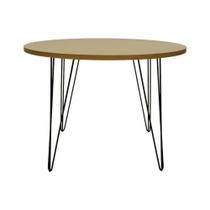 Mesa De Jantar Spectro Redonda ø1060x750 - Preto