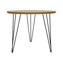 Mesa de Jantar Spectro Redonda Ø900x750 - Preto