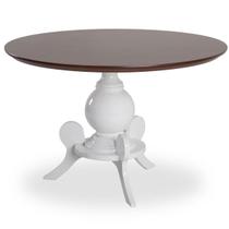 Mesa de Jantar Tripé Global - Tampo Redondo 120cm - Tommy Design