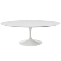 Mesa de Jantar Tulipa Saarinen Oval 120x80 cm Tampo Laqueado Mesa de Jantar Tulipa Saarinen Oval 120x80 cm Tampo Laqueado