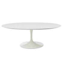 Mesa de Jantar Tulipa Saarinen Oval 160x90 cm Laqueado Mesa de Jantar Tulipa Saarinen Oval 160x90 cm Laqueado