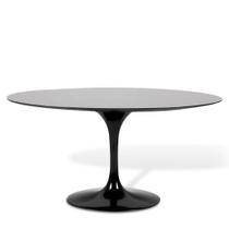 Mesa de Jantar Tulipa Saarinen Oval 180x100 cm Cor Branca Mesa de Jantar Tulipa Saarinen Oval 180x100 cm Cor Branca