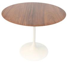 Mesa de Jantar Tulipa Saarinen Redonda 100 cm - Imbuia