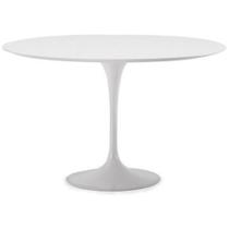 Mesa de Jantar Tulipa Saarinen Redonda 110 cm Tampo Laqueado