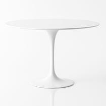 Mesa de Jantar Tulipa Saarinen Redonda 120 cm Tampo Laca