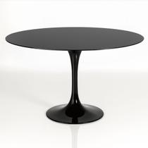 Mesa de Jantar Tulipa Saarinen Redonda 120 cm Tampo Laca
