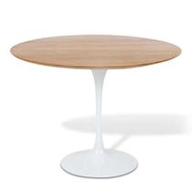 Mesa de Jantar Tulipa Saarinen Redonda 130 cm - Freijó