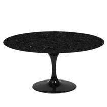 Mesa de Jantar Tulipa Saarinen Redonda 130 cm Granito São Gabriel Mesa de Jantar Tulipa Saarinen Redonda 130 cm Granito São Gabriel