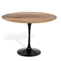 Mesa de Jantar Tulipa Saarinen Redonda 140 cm - Mezzo Castani