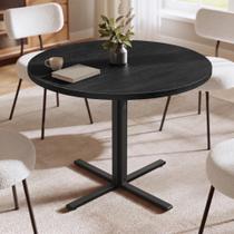 Mesa de Jantar VASAGLE UKDT082B101S 80x75cm Preto Ébano Mesa de Jantar VASAGLE UKDT082B101S 80x75cm Preto Ébano