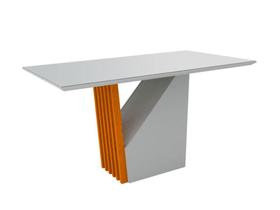 Mesa de Jantar Veneza 1600X900 Ype/Off White - New Ceval