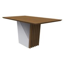 Mesa de Jantar Veneza 160X90cm Imbuia - New Ceval