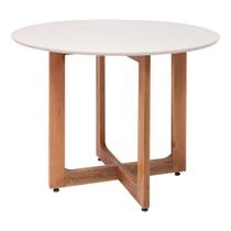 Mesa de Jantar Viana em madeira maciça e Mdf