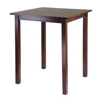 Mesa de jantar Winsome Parkland Solid Wood Walnut