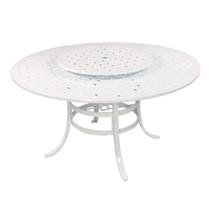 Mesa de Jardim e Jantar Alumínio Fundido Giratório Havana