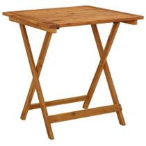 Mesa de Jardín Plegable Casafoyer 70x70x75 cm Madera Maciza de Acacia Mesa de Jardín Plegable Casafoyer 70x70x75 cm Madera Maciza de Acacia