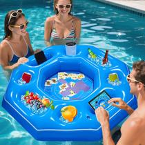 Mesa de jogo inflável Lanathel octogonal com cartões impermeáveis Mesa de jogo inflável Lanathel octogonal com cartões impermeáveis