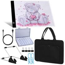 Mesa de luz LED A4 Perzomido alimentada por USB com suporte Mesa de luz LED A4 Perzomido alimentada por USB com suporte