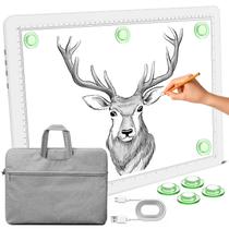 Mesa de luz magnética Phylosal A3 USB com 6 níveis de brilho Mesa de luz magnética Phylosal A3 USB com 6 níveis de brilho