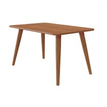 Mesa de Madeira Adele 130 Cm Madeira/Cinamomo- Cimol Mesa de Madeira Adele 130 Cm Madeira/Cinamomo- Cimol