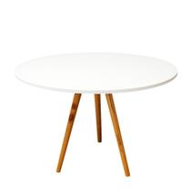 Mesa de Madeira Jardim Redonda Palito Simples 70x70 / 80x80 Mesa de Madeira Jardim Redonda Palito Simples 70x70 / 80x80