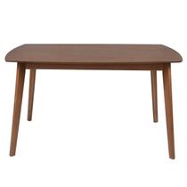 Mesa de Madeira Maciça e Mdf L135 X P 90 X Alt 77 Linea