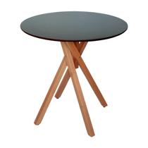 Mesa de Madeira Redonda D70cm x A75cm - June Mesa de Madeira Redonda D70cm x A75cm - June