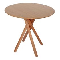 Mesa de Madeira Redonda D80cm