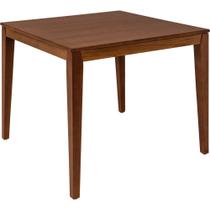 Mesa de Madeira Tramontina London Quadrada em Tauarí Amêndoa 4 Lugares 80 cm Mesa de Madeira Tramontina London Quadrada em Tauarí Amêndoa 4 Lugares 80 cm