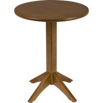 Mesa de Madeira Tramontina London Redonda em Tauari Amendoa 2 Lugares 60 cm Mesa de Madeira Tramontina London Redonda em Tauari Amendoa 2 Lugares 60 cm