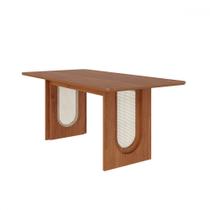 Mesa de Madeira Valentina 180 Cm Cinamomo - Cimol Mesa de Madeira Valentina 180 Cm Cinamomo - Cimol