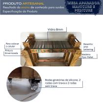 Mesa de Manicure Pedicure ou Aparador LINEAP- E-commerce Madeira Artesanal - LINEAP E-commerce