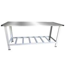Mesa de Manipulação 150X70 cm Tampo Inox Kenok MSW150