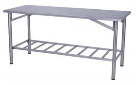 Mesa de Manipulação Benfati Inox 304 150X70CM Paneleiro Gradeado TB 2" 625GR