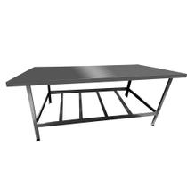 Mesa de Manipulação Inox Slim Cefaz 145x55CM MSIS-20