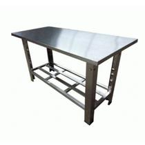 Mesa De Manuseamento Toda Inox 1,50x0,70 Baronesa Mod. Ch. Dobrada Mesa De Manuseamento Toda Inox 1,50x0,70 Baronesa Mod. Ch. Dobrada