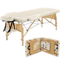 Mesa de massagem Yaheetech Portable Lash Bed Spa Cream 28 polegadas