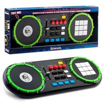 Mesa De Mixagem Dj Mixer Infantil Com Luz Som Brinquedo Musical - Multikids