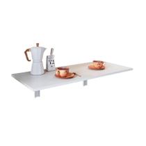 Mesa de Parede Dobravel MDF Para Cozinha Escrivaninha Estudo Leitura Notebook com Suporte