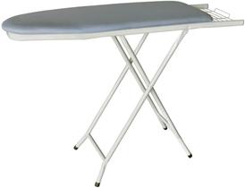 Mesa de Passar Dobrável Extra Forte em Alumínio Branco Metalizado Utilaço Mesa de Passar Dobrável Extra Forte em Alumínio Branco Metalizado Utilaço
