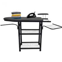 Mesa De Passar Multiuso Porta Cabide Calceiro Passa Mangas Porta Ferro Tecido Metalizado Resistente Mesa De Passar Multiuso Porta Cabide Calceiro Passa Mangas Porta Ferro Tecido Metalizado Resistente