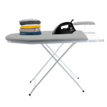 Mesa de Passar Roupa Reforçada Dobrável em Aço com Porta Ferro e Passa Mangas Utilaço