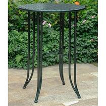 Mesa de pátio International Caravan Iron Bar-Height Verdigris Mesa de pátio International Caravan Iron Bar-Height Verdigris