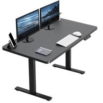 Mesa de pé VIVO Electric DESK-KIT-1B4B 110x60cm preta Mesa de pé VIVO Electric DESK-KIT-1B4B 110x60cm preta