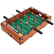 Mesa de Pebolim Jogo de Futebol Portátil c/ Bola e Jogadores