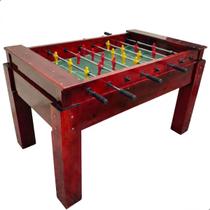 Mesa de Pebolim Oficial Totó Embutido Com Boneco Polietileno Mesa de Pebolim Oficial Totó Embutido Com Boneco Polietileno