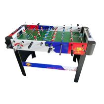 Mesa de Pebolim Totó Ahead Sports Infantil e Adulto Jogo de Futebol com Bonecos e Placar Mesa de Pebolim Totó Ahead Sports Infantil e Adulto Jogo de Futebol com Bonecos e Placar