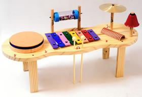 mesa de percussão infantil